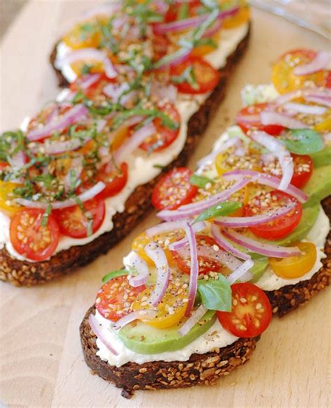Vegetarian Sandwich Recipe With Avocados Ricotta And Tomatoes — Eatwell101