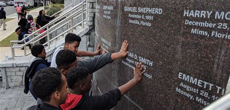 monument to 1950s victims of racial terror lynchings to be dedicated at peace and justice