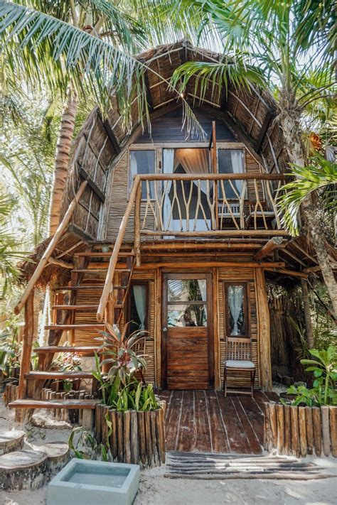 21 Photos To Inspire You To Visit Tulum Mexico Hut House Bamboo