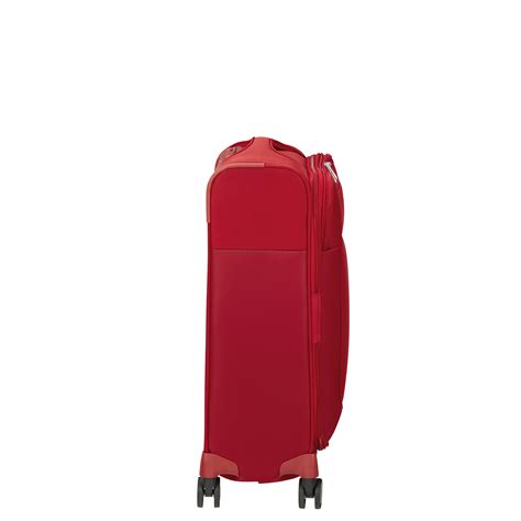 Kırmızı Dlite 4 Tekerlekli Körüklü Kabin Boy Valiz 55cm Kg6 195 002