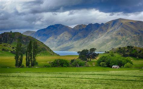 Beautiful New Zealand Nature Landscape Hd Wallpaper 1920x1080 Download