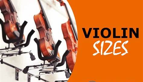 violin size chart by height