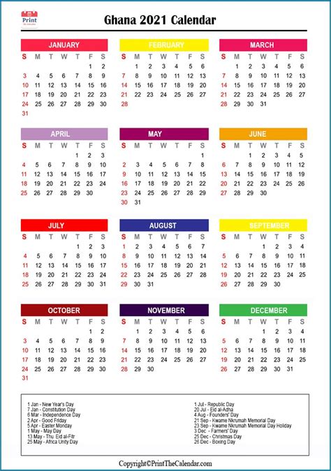 Calendar For 2021 With Holidays And Ramadan United States Holidays