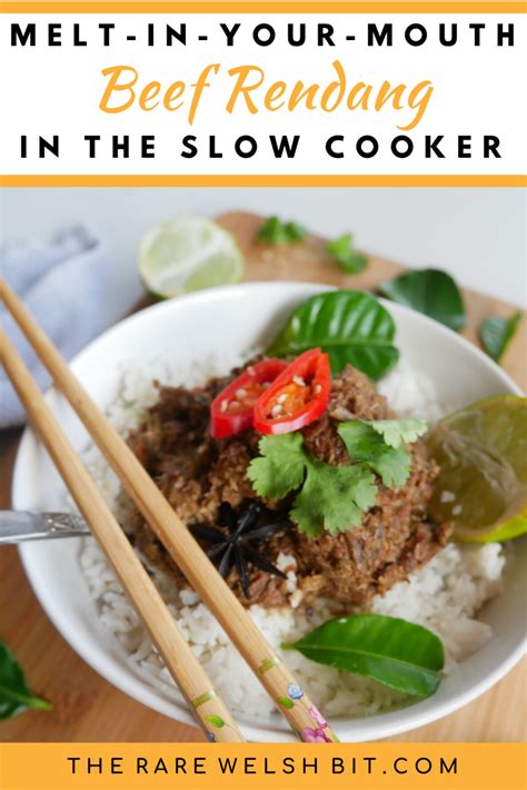 Spray a large pan with non stick cooking spray and over medium heat, brown the beef in batches. Best Ever Slow Cooker Beef Rendang | The Rare Welsh Bit