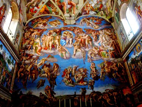 Michelangelos Sistine Chapel The Vatican Museam Italy June 2011