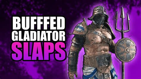 For Honor Buffed Gladiator Slaps Gladiator Duels Youtube