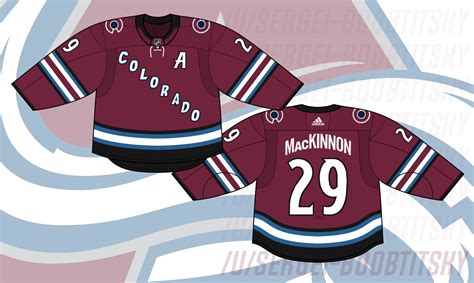 2019 Adidas Third Jersey Concept : ColoradoAvalanche