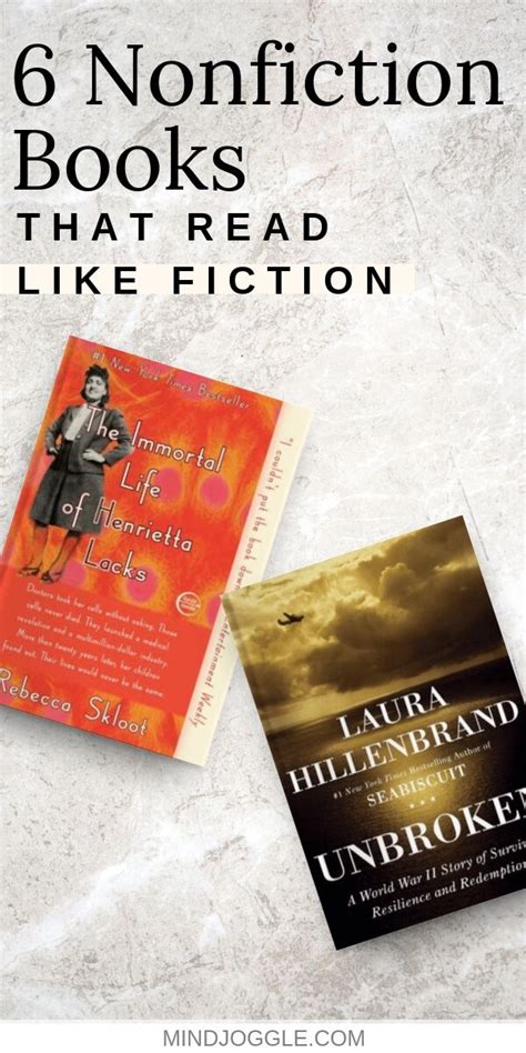 6 non fiction books that read like novels books to read nonfiction nonfiction books book