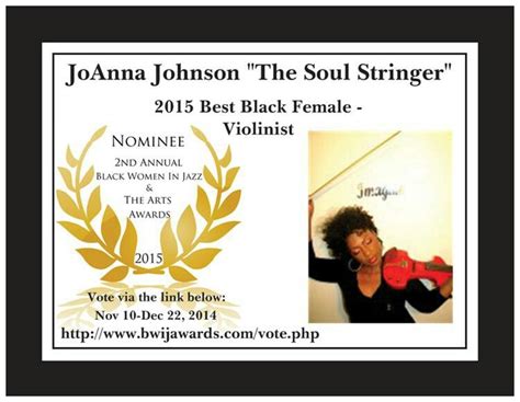 Black Women In Jazz Awards Jazz Arts Award Violinist