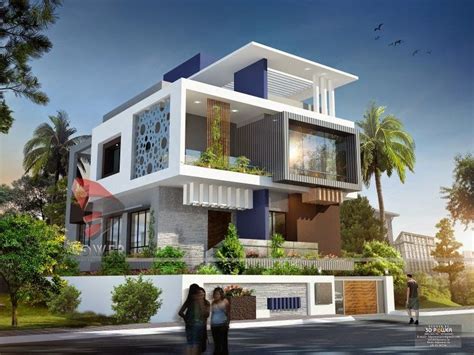 Ultra Modern 3d Exterior Home Design Home Design