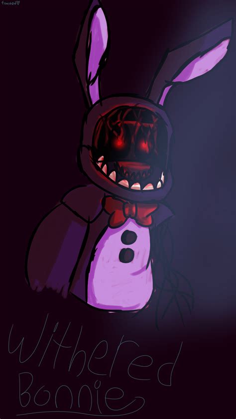 Withered Bonnie Drawing Fivenightsatfreddys