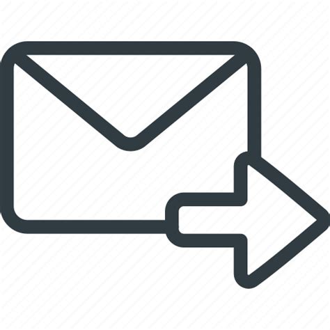Email Envelope Forward Mail Message Icon Download On Iconfinder