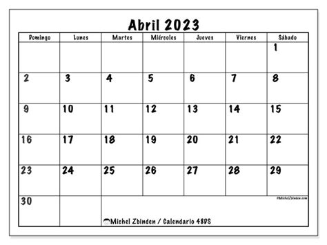 Calendario Abril De 2023 Para Imprimir 504ds Michel Zbinden Co 503ld
