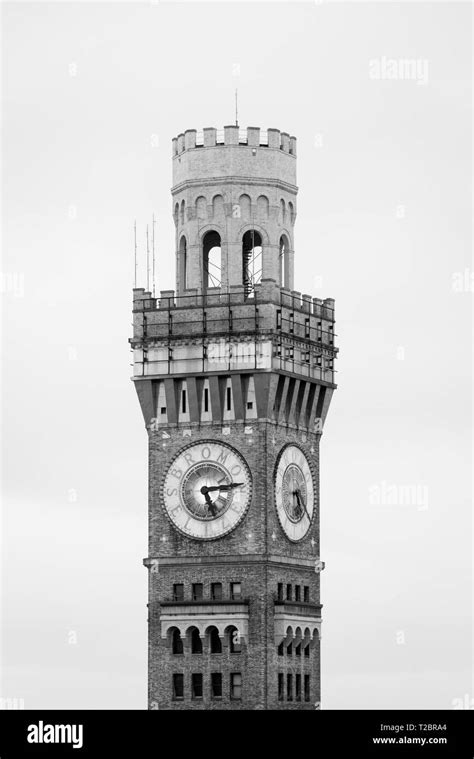 Bromo Seltzer Tower Black And White Stock Photos And Images Alamy