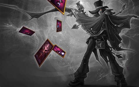 Hd Wallpaper Video Game League Of Legends Twisted Fate League Of