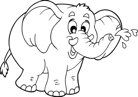 Dessins Éléphant Animaux à Colorier Coloriages à Imprimer