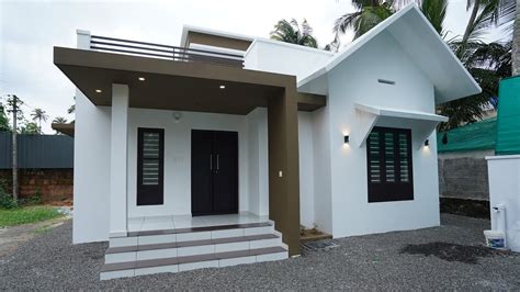 950 Sq Ft 2bhk Contemporary Style Single Storey House At 5 Cent Plot