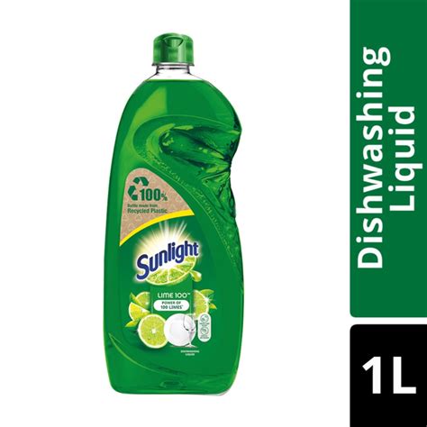 Sunlight Lime Dishwashing Liquid 1l Shopee Malaysia