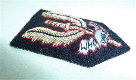 The Quartermasters Store Special Air Service Sas Bullion And Silk