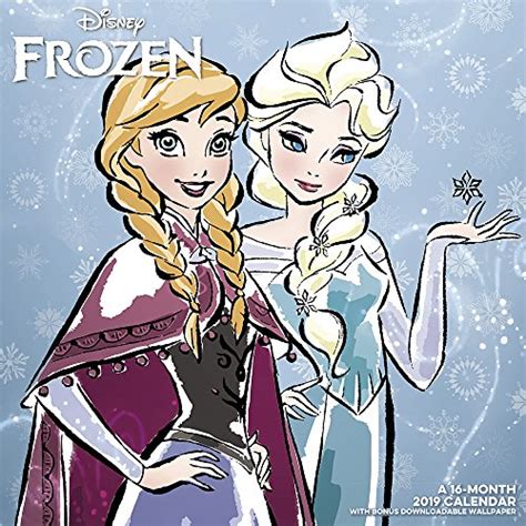 Download Disney Frozen Wall Calendar 2019 By Pdf Free