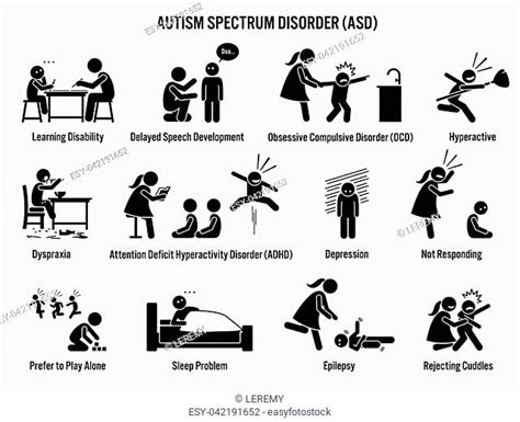 Pictograms Depict Autism Stock Photos And Images Agefotostock