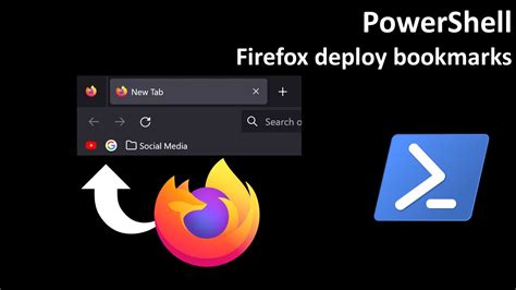 Powershell Firefox Deploy Bookmarks Youtube