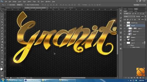 From golden grain to whole grain flour. Tutorial Photoshop CS6 HD: How to make Pattern and Gold ...