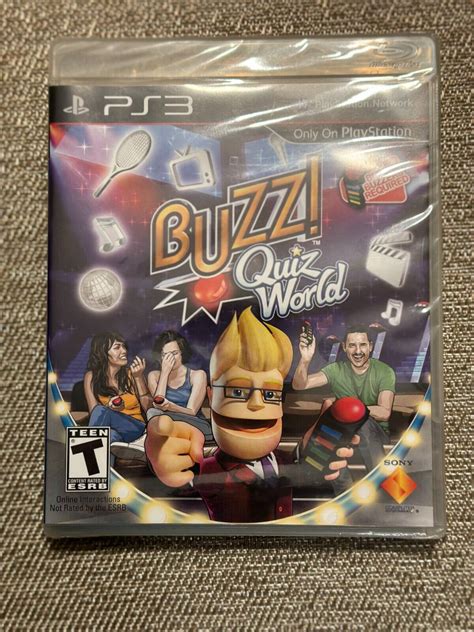 Buzz Quiz World Ps3 Playstation 3 Game Only 711719820925 Ebay