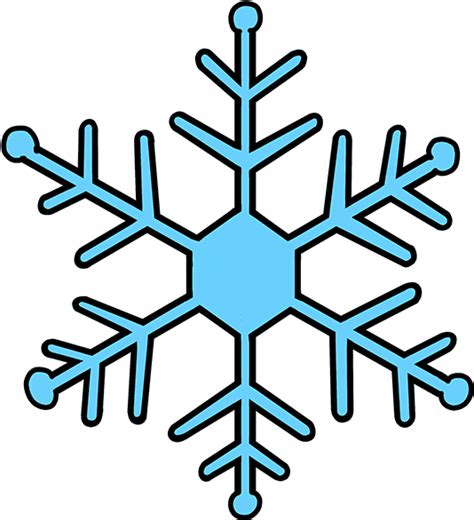 Download How To Draw A Snowflake Really Easy Copo De Nieve Dibujo
