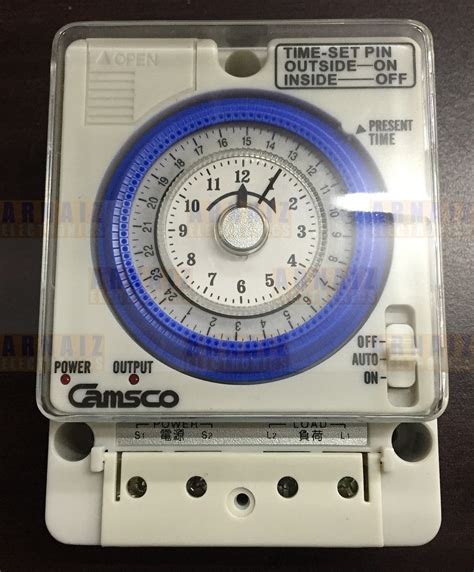 Camsco Tb 35n Timer Time Switch Arnaiz Electronics And Electrical Supply
