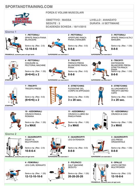 Schede Allenamento Casa Drbeckmann