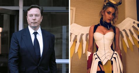 Elon Musk Shares Pic Of Amber Heard In Overwatch Cosplay And The