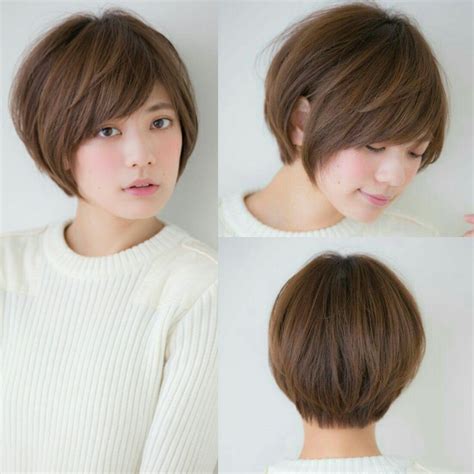 Asian japanese haircut Nhuộm highlight Tóc mịn Tóc màu ombre
