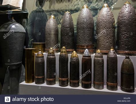 First World War One Artillery Ammunition Grenades And