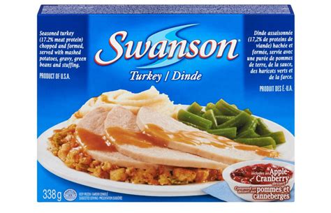 Swanson Turkey Dinner From The All Time Frozen Food Hall Of Fame The