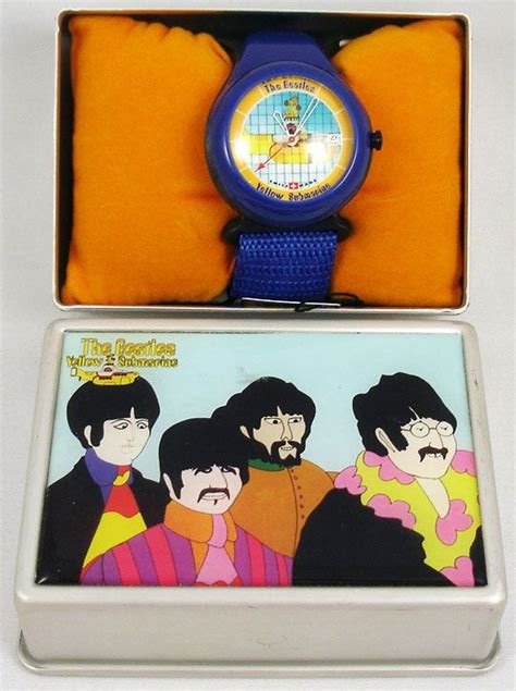 The Beatles Yellow Submarine Needle Wrist Watch Gmt Corp
