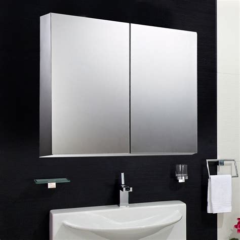 Glacer bathroom mirror cabinet, wall mounted storage cabinet with mirror door and adjustable shelf, mirrored medicine cabinet for bathroom, living room, cloakroom, 22 x 6 x 27.5 inches (black). HOMCOM 22" Wall Mount Mirrored Bathroom Medicine Cabinet ...