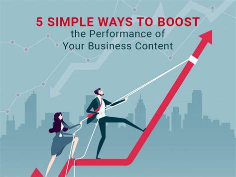 Simple Ways To Boost The Performance Of Your Business Content Digital Marketing Insights