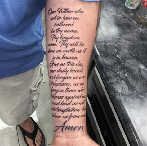 47 Half Sleeve Tattoo Bible Verse