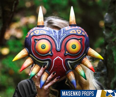 The Legend Of Zelda Majoras Mask Inspired Majora Mask Etsy