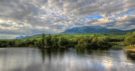 Sunset At Mt Katahdin Photograph By Lori Deiter Fine Art America