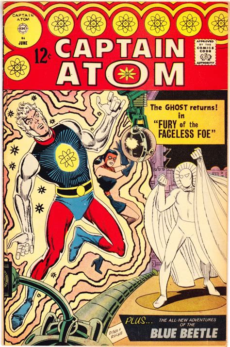 Captain Atom 86 Blue Beetle Comic Silver Age Books 1967 Etsy In 2020