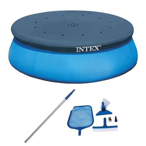 Intex Swimming Pool Maintenance Kit With Vacuum And Pole And 15 Ft