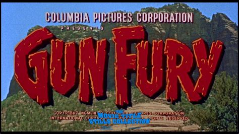 Gun Fury 1953 Title Sequence Youtube