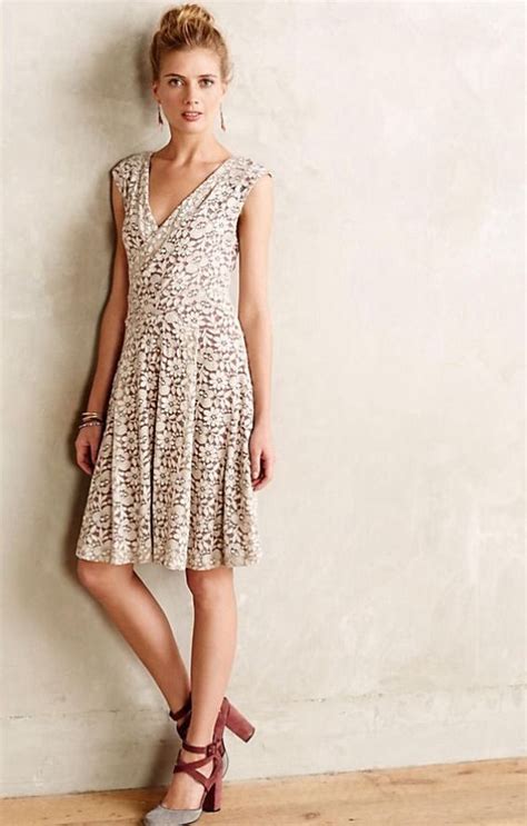 New Anthropologie Maeve Brushed Lace Dress Size S Dresses Lace