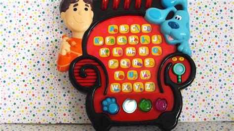 Blues Clues Joe S Learning Letters Alphabet Educational Notebook The