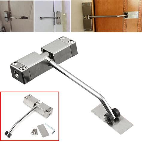 Automatic Mounted Spring Door Closer Stainless Steel Adjustable Surface
