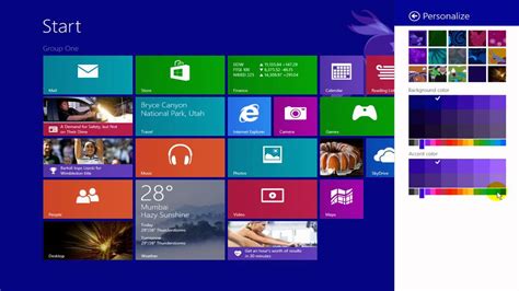 How To Change Windows 81 Start Screen Background Wallpaper Image 2013