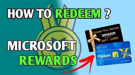 How To Redeem Microsoft Reward On Flipkart And Amazon T 🎁🎁 Card