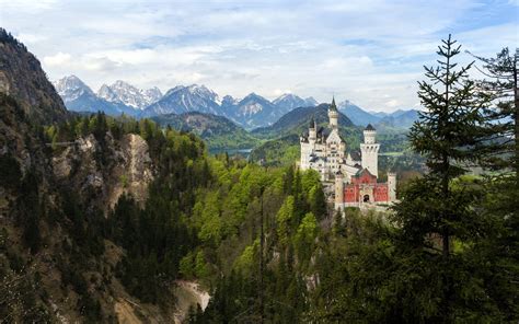 Hd Neuschwanstein Castle Bavaria Germany Zamok Wallpaper Download